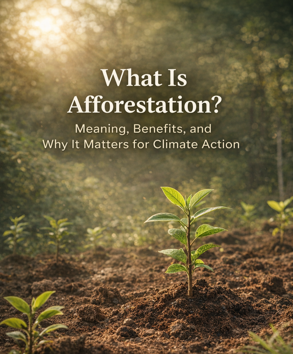Afforestation