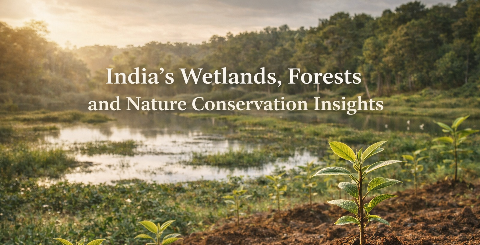 India’s Nature Update: Wetlands, Biodiversity and Forest Action