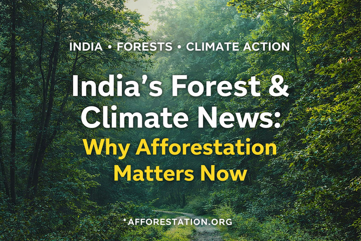 India’s Climate & Forest Headlines: What It Means for Forests, Trees, and Nature-Positive Action
